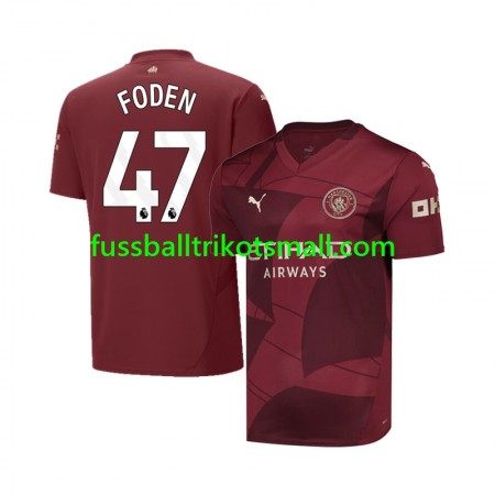 Fußballtrikots Manchester City Phil Foden 47 2024-2025 Kurzarm 3rd trikot kaufen